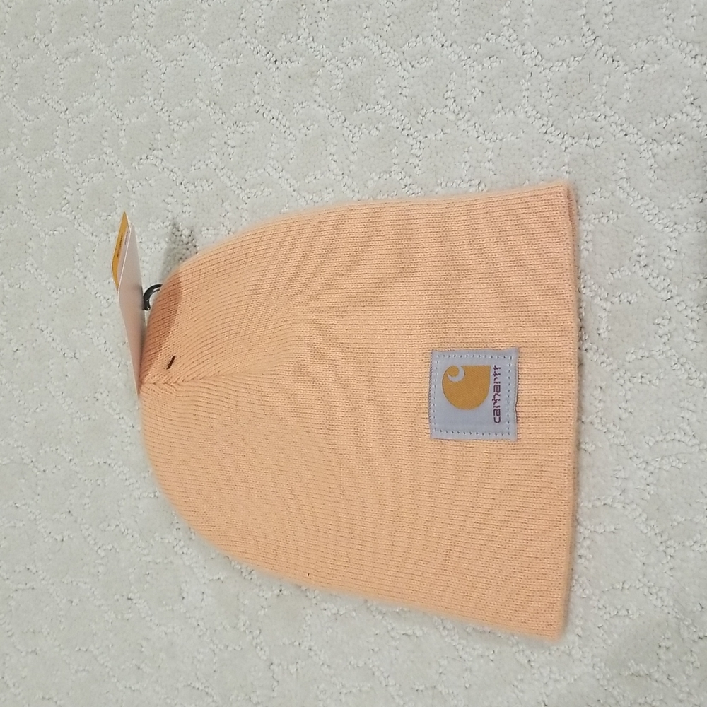 Tangerine Carhartt Knit Beanie NWT